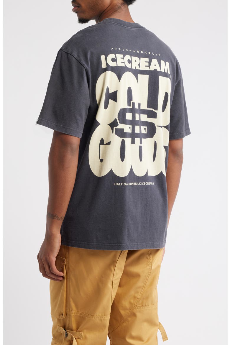 Oversize Seal Graphic T-Shirt, Alternate, color, CHARCOAL ART