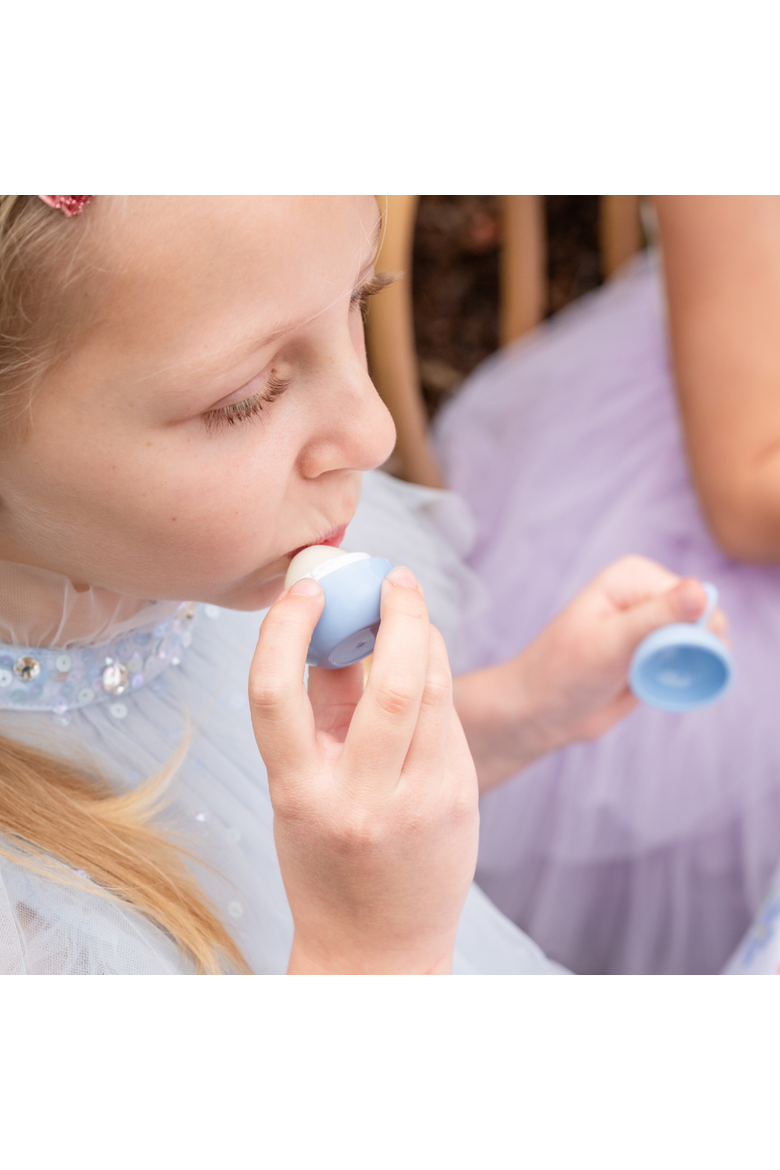 Bunnies In The Garden Bunny Lip Balm, Alternate, color, Blue