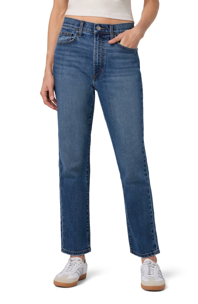 Joe's The OG High Waist Ankle Slim Straight Leg Jeans, Main, color, London