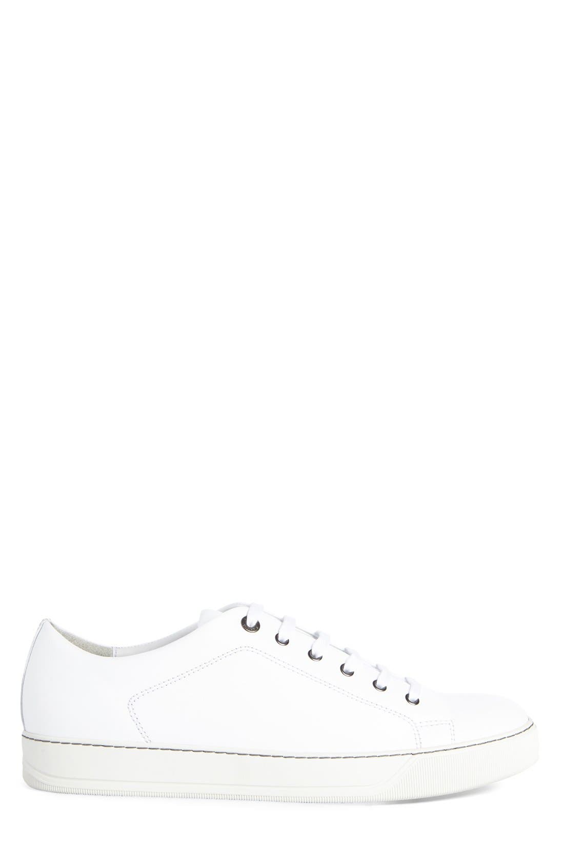 Lanvin Low Top Cap Toe Sneaker, Alternate, color, 