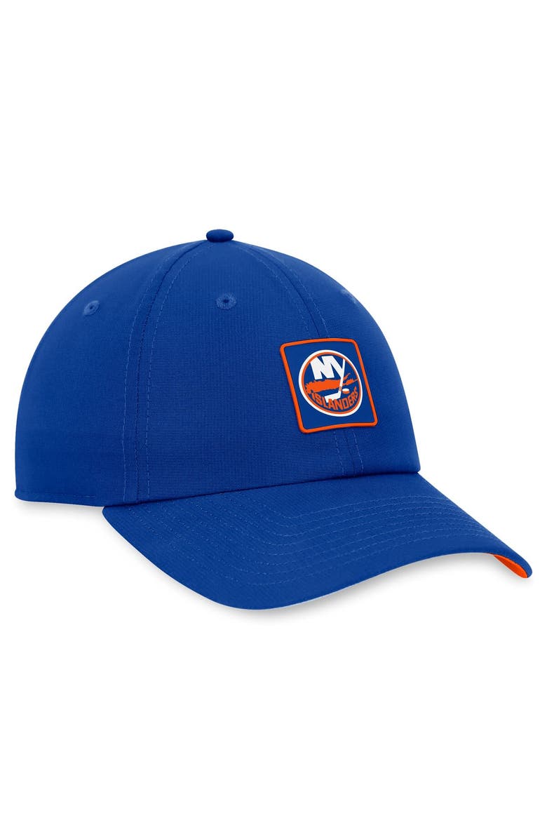 FANATICS Men's Fanatics Branded  Royal New York Islanders Authentic Pro Rink Adjustable Hat, Alternate, color, 