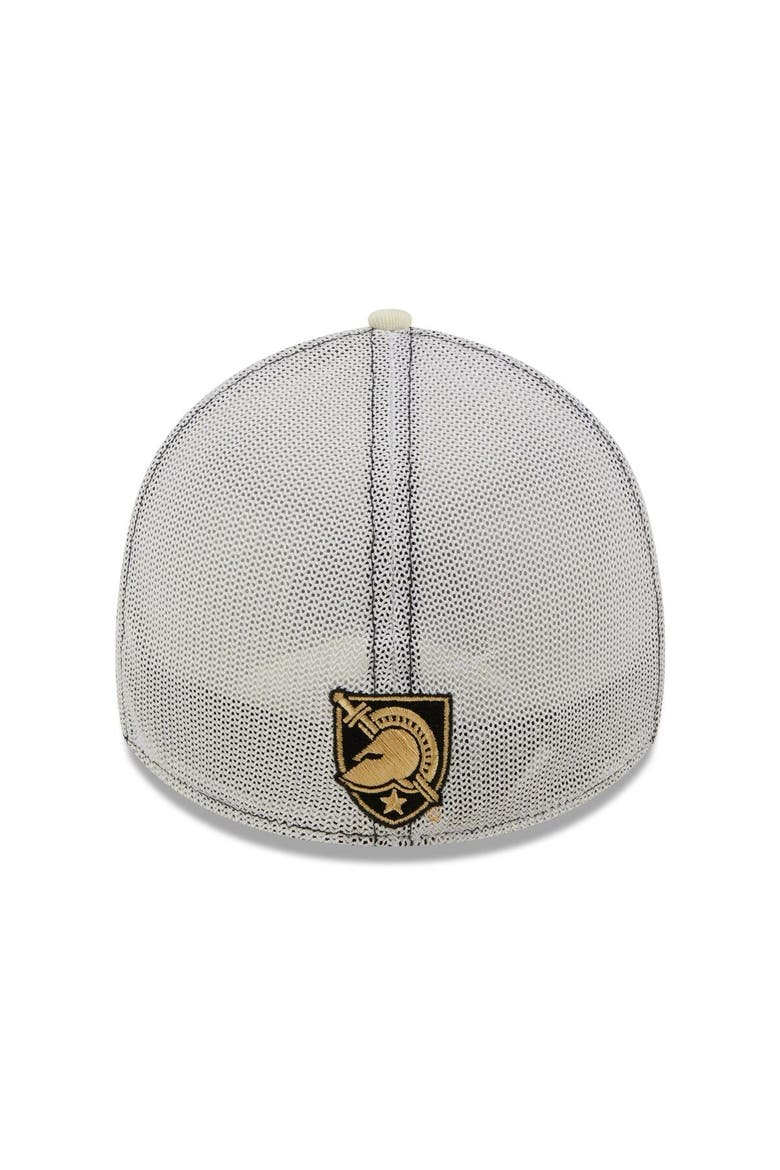 Men's New Era Black/Gold Army Black Knights Banded 39THIRTY Flex Hat, Alternate, color, Black
