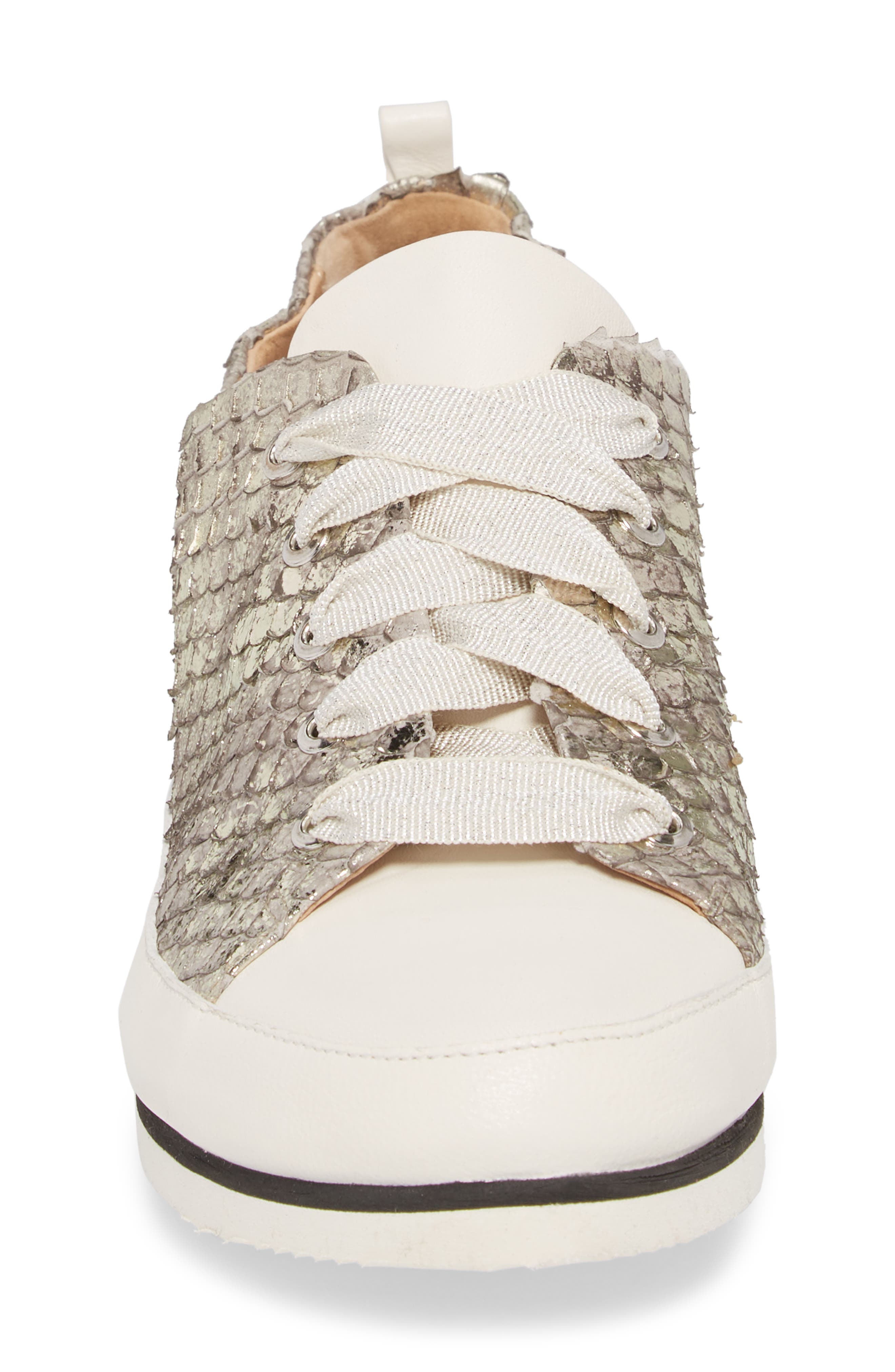 Nova Sneaker, Alternate, color, PEWTER LEATHER