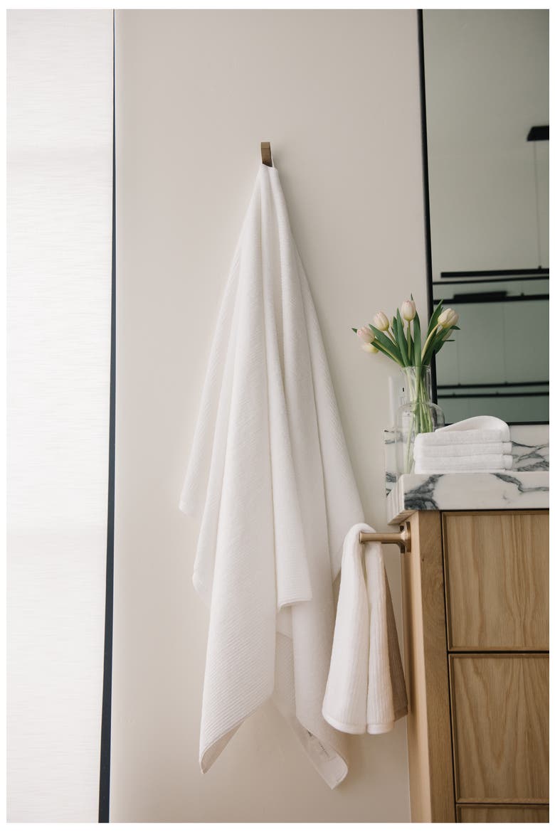 Waffle Bath Sheet, Alternate, color, WHITE