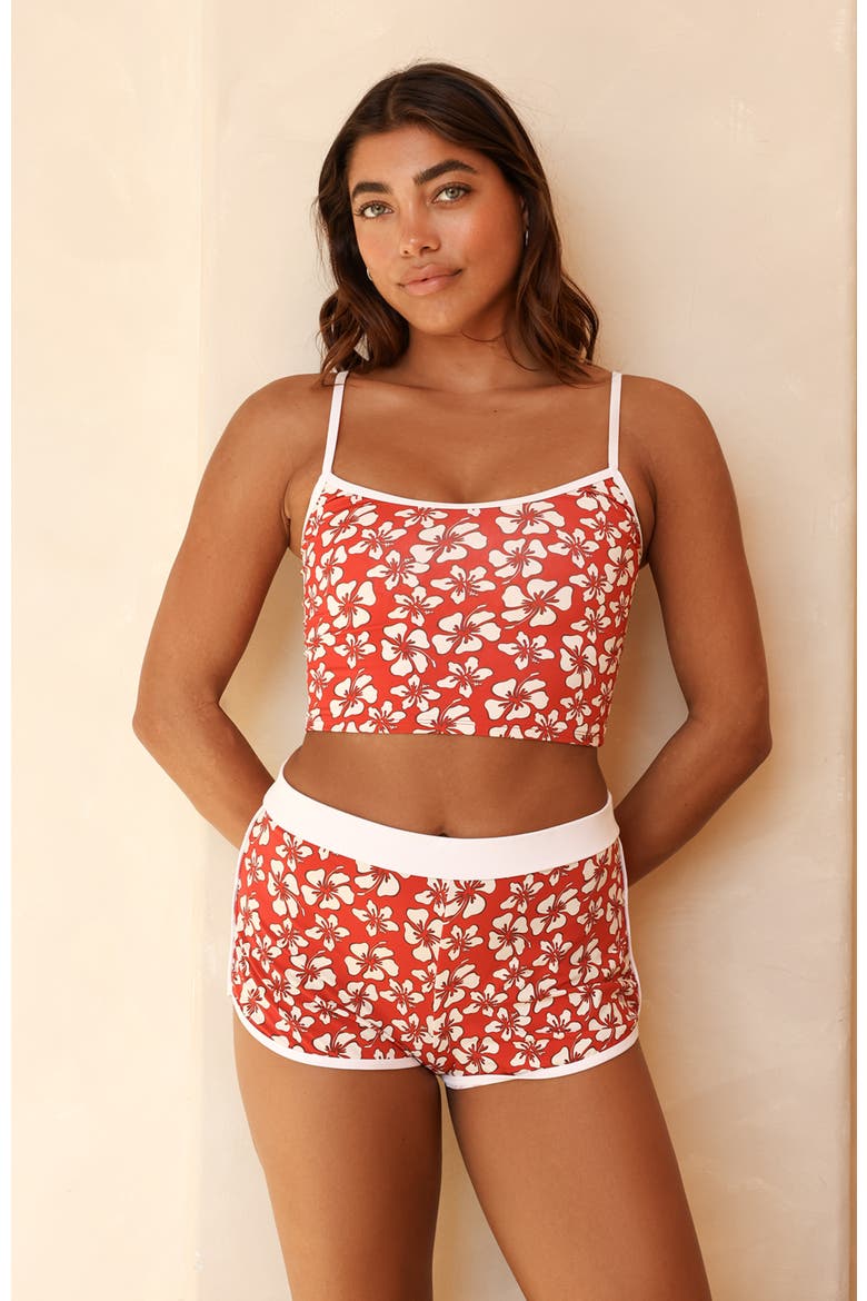 Hanalei Tankini Top, Main, color, Lilo/White