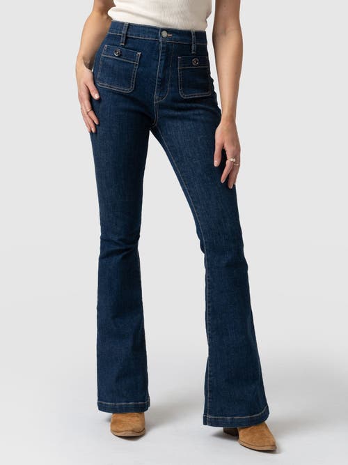SAINT + SOFIA SAINT + SOFIA BOWIE STRETCH FLARE JEANS