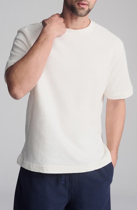 Relaxed Fit Cotton Slub T-Shirt