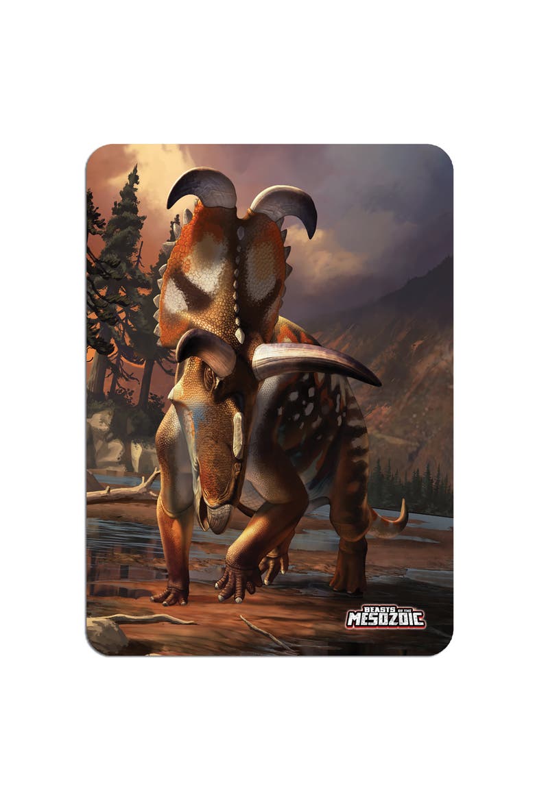 Albertaceratops Nesmoi 1/18th Scale Dinosaur Figure, Alternate, color, Multicolored