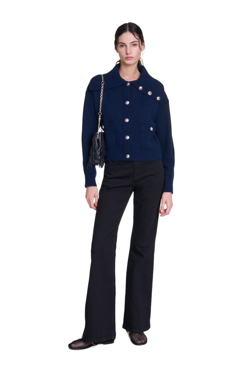 maje Flared jeans, Main, color, 