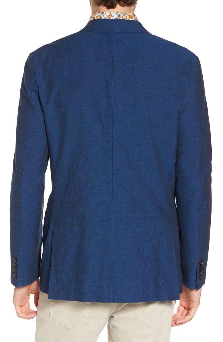 J.Crew Ludlow Cotton & Linen Blazer, Alternate, color,