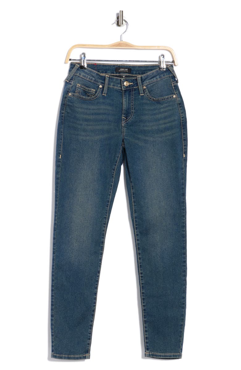 True Religion Jennie Stud Skinny Jeans, Alternate, color, Medium Amber Nights Wash