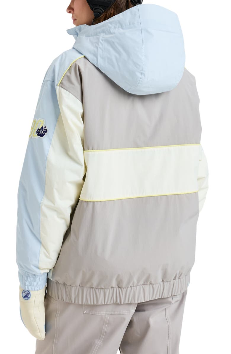 Roxy Chloe Kim Anorak, Alternate, color, Ash