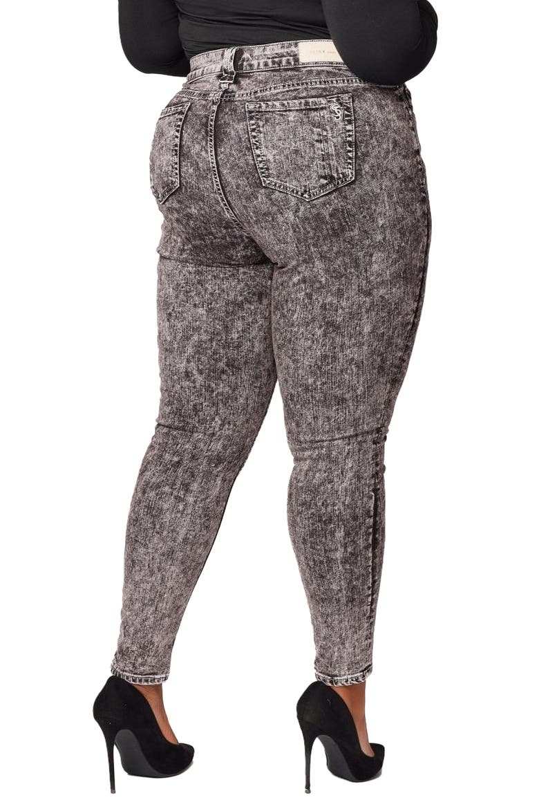 High Waist Skinny Jeans, Alternate, color, LUCIANA