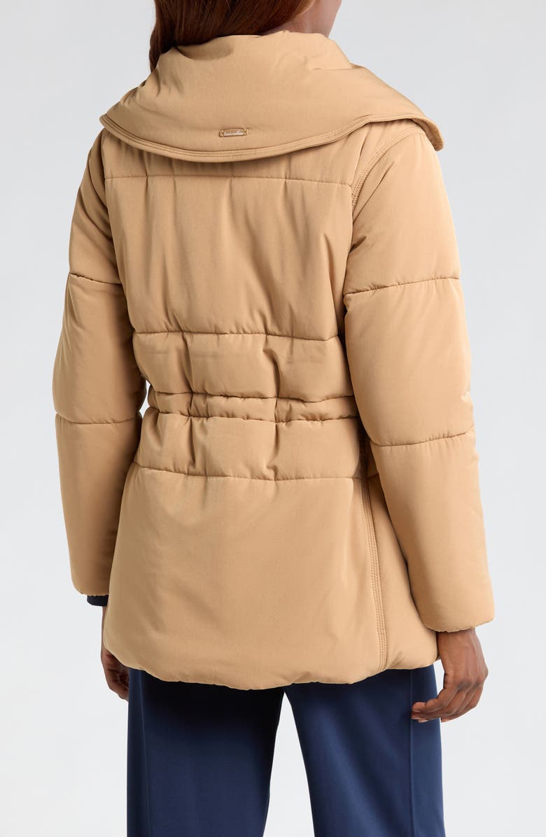 TravisMathew Mont Blanc Puffer Jacket, Alternate, color, Tigers Eye