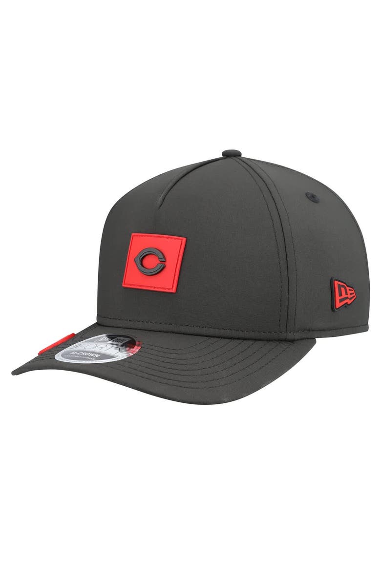 New Era Men's New Era  Black Cincinnati Reds 2026 Clubhouse 9FORTY A-Frame Adjustable Hat, Main, color, Black