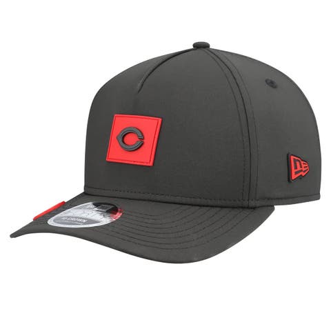 Men's New Era  Black Cincinnati Reds 2026 Clubhouse 9FORTY A-Frame Adjustable Hat