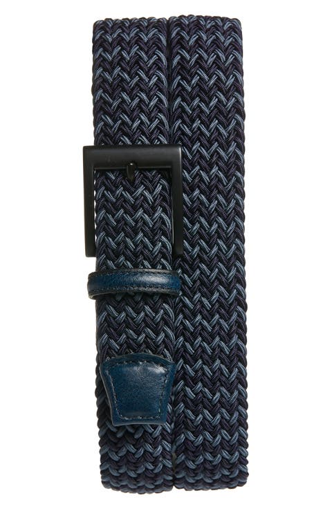 Braided Chevron Stretch Belt (Regular & Big)
