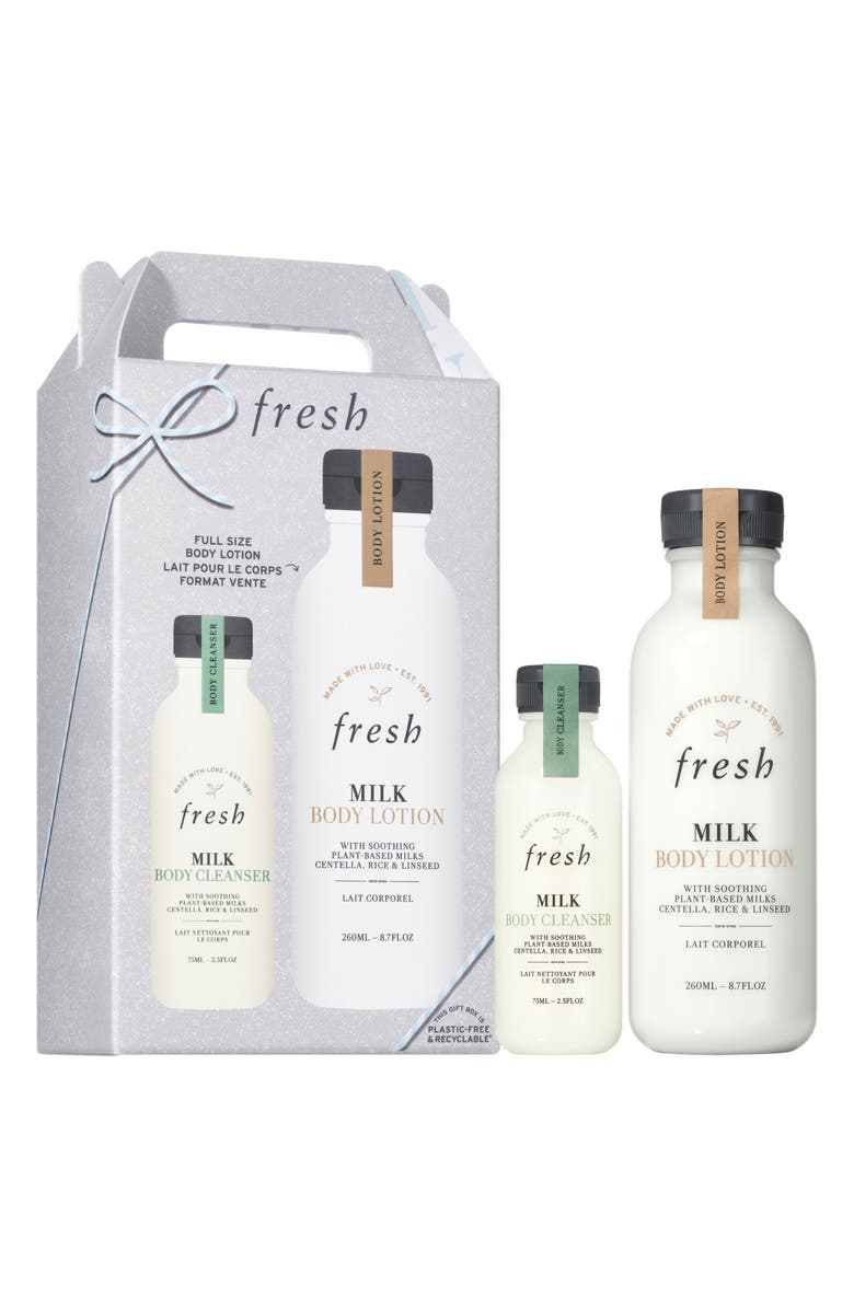 Fresh<sup>®</sup> Milk Body Cleanser & Lotion Set USD $56 Value/CAD $75 Value, Main, color, 