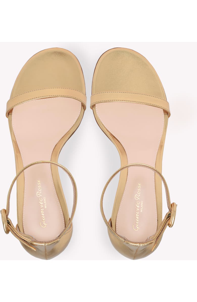 Gianvito Rossi Gaeta 45 Sandals, Alternate, color, Gold