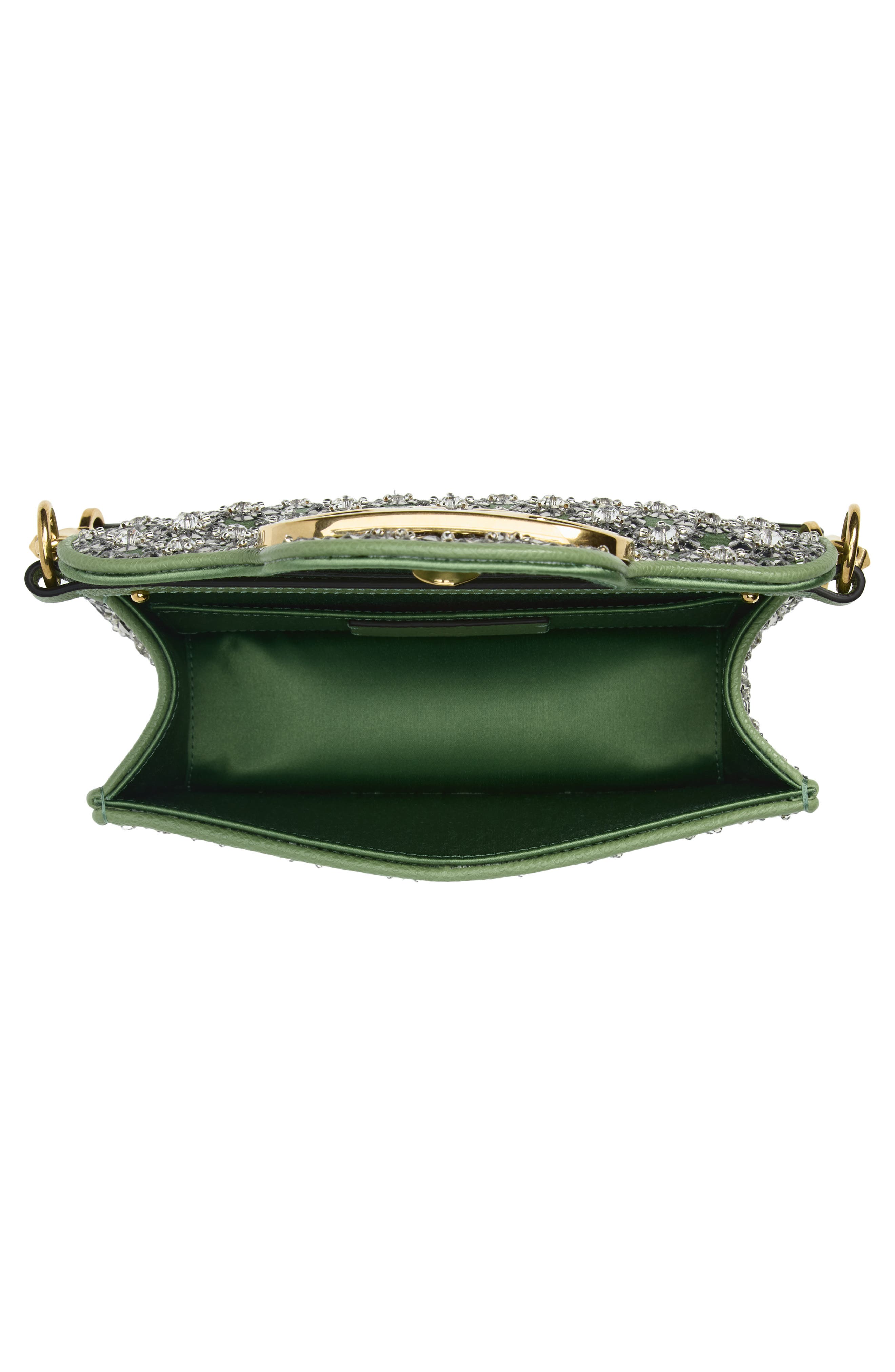 Locò Small Crystal Shoulder Bag, Alternate, color, CRYSTAL