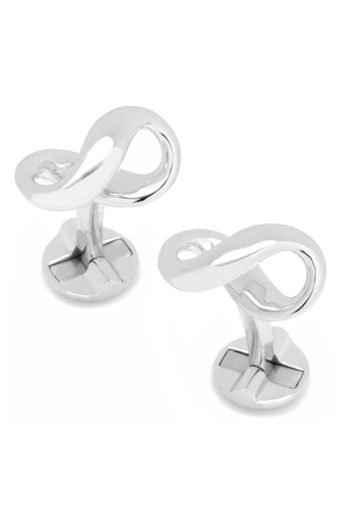 Infinity Symbol Cuff Links