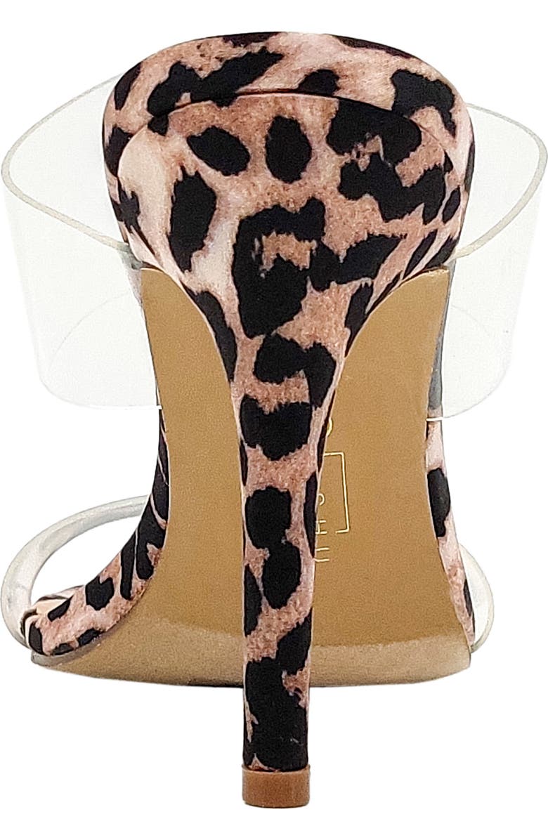 SHUSHOP Heddie Clear Strap Sandal, Alternate, color,