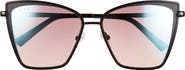 DIFF Becky II 56mm Cat Eye Sunglasses