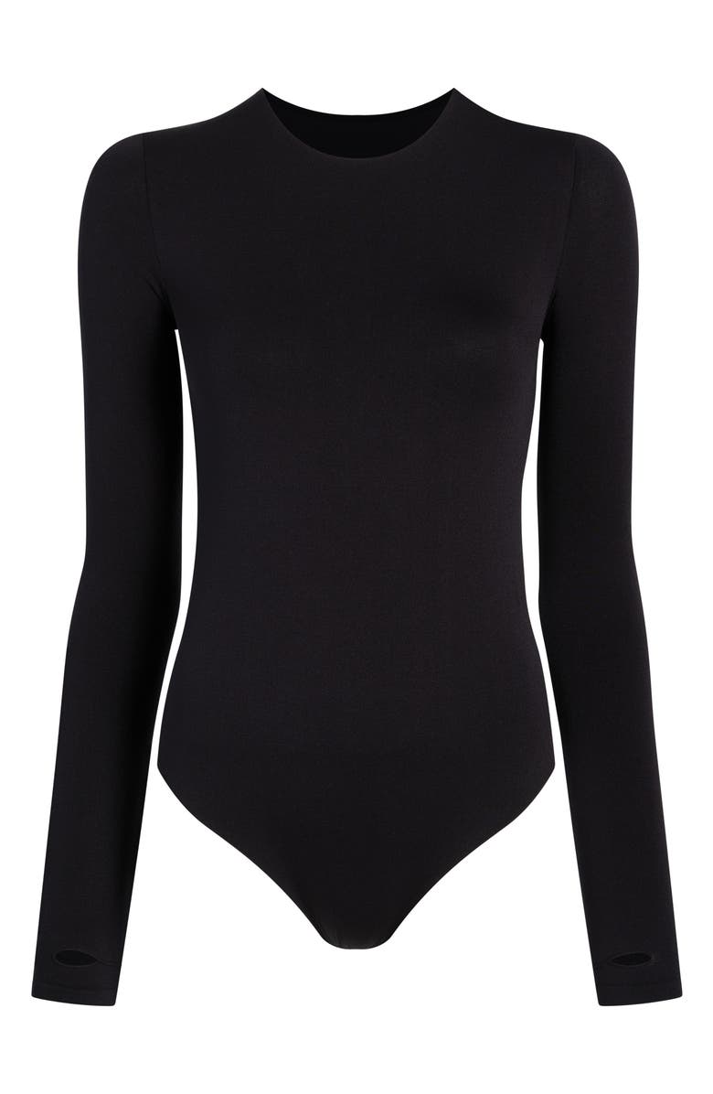 Commando Prima Ballet Bodysuit, Alternate, color, Black