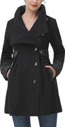Kimi & Kai Harper Maternity Wool Coat