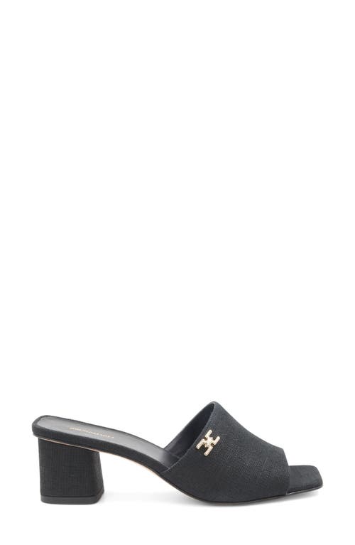 Bruno Magli Alessandra Sandal In Black Linen