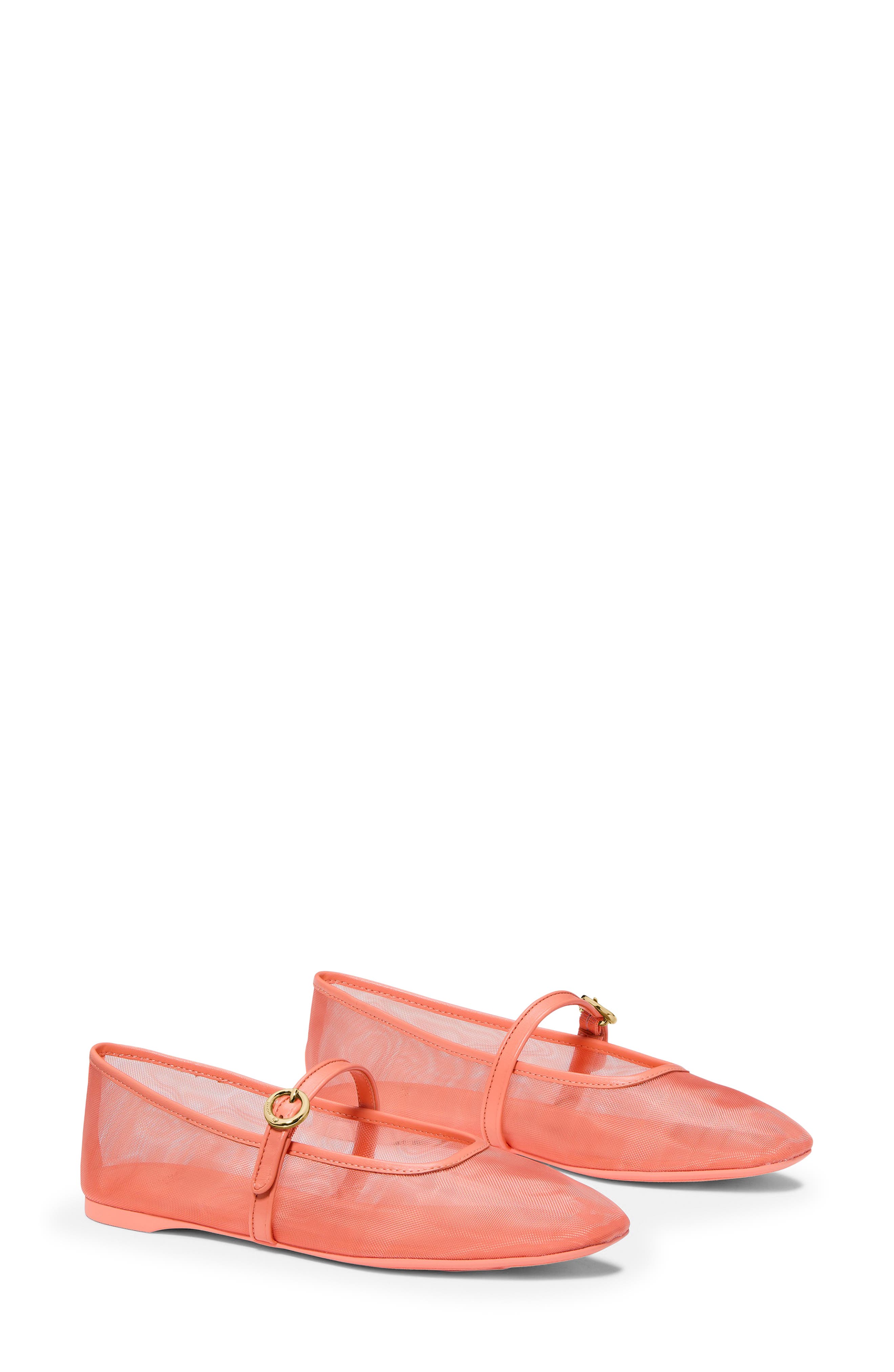 halo mary jane flat, Alternate, color, MELON BALL