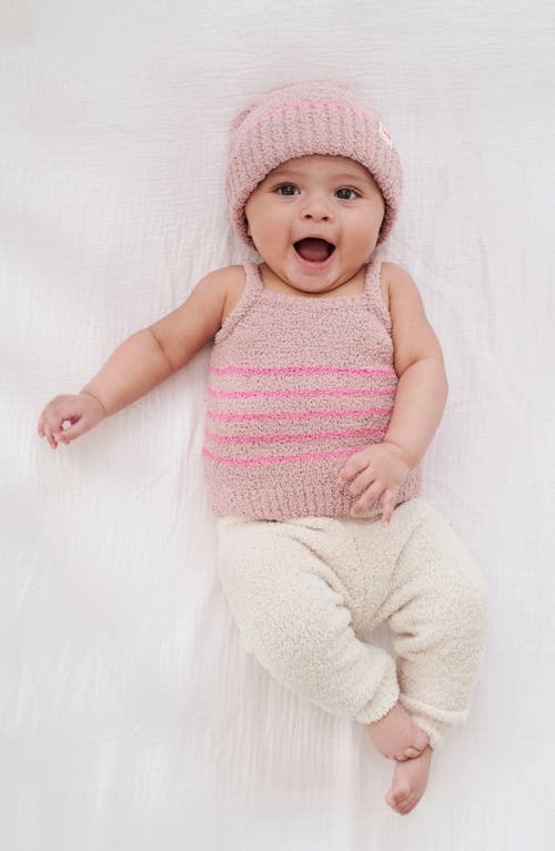 7 A.m. Enfant Kids' Fuzzy Beanie In Ash Rose