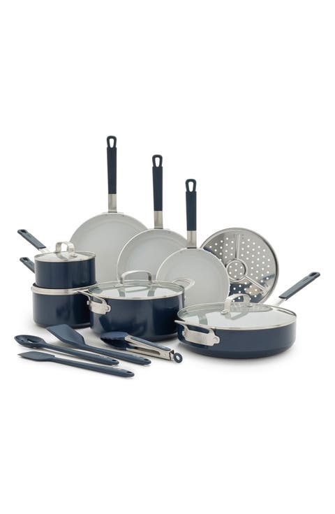 Bobby Flay 13-Piece Nonstick Cookware Set