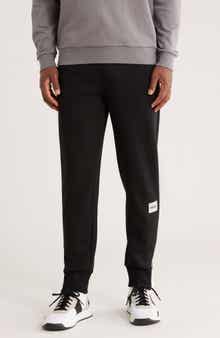 HUGO Logo Patch Knit Joggers