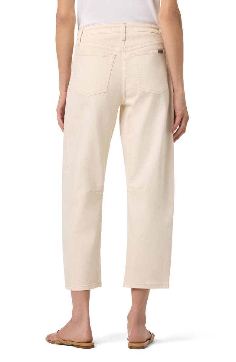Joe's High Waist Ankle Barrel Leg Jeans, Alternate, color, Ecru
