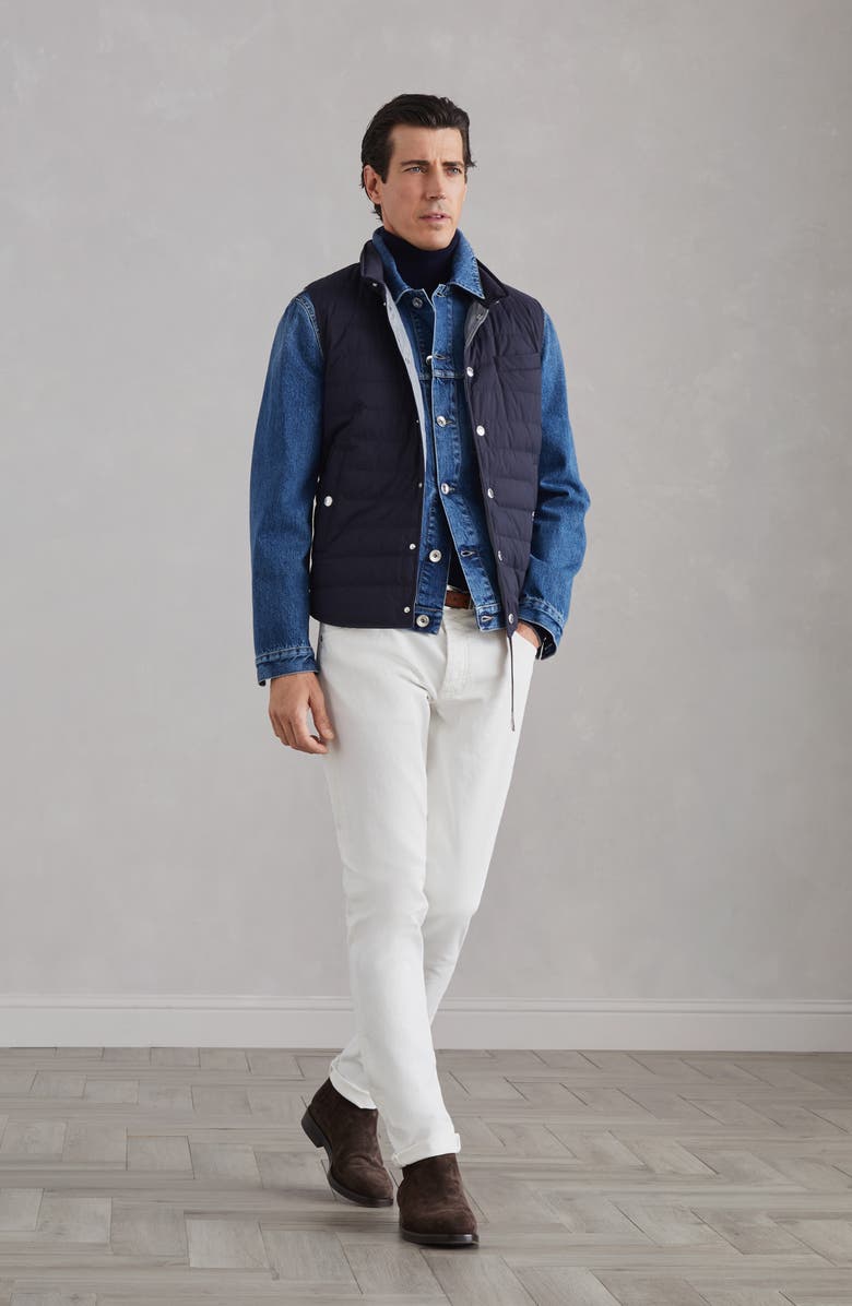 Brunello Cucinelli Down vest, Alternate, color, 