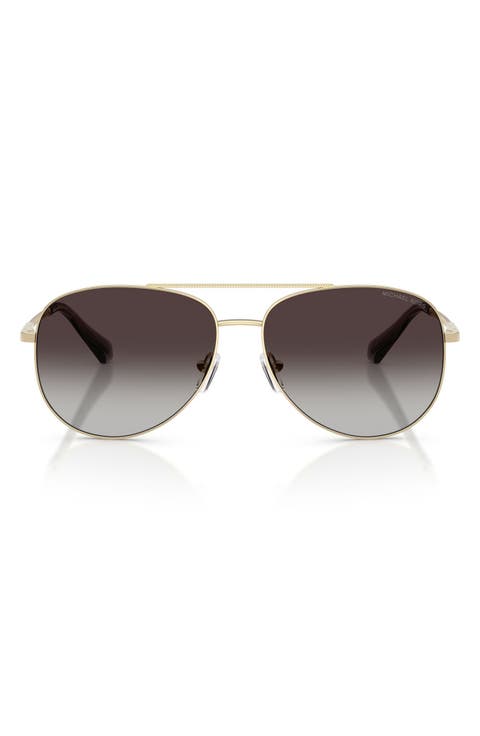 Perledo 58mm Pilot Sunglasses