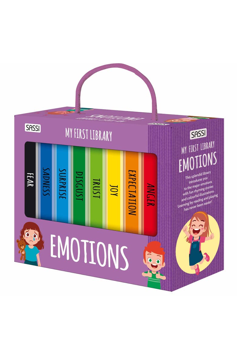 My First Library Emotions 8 Minibook Set, Main, color, Multicolored