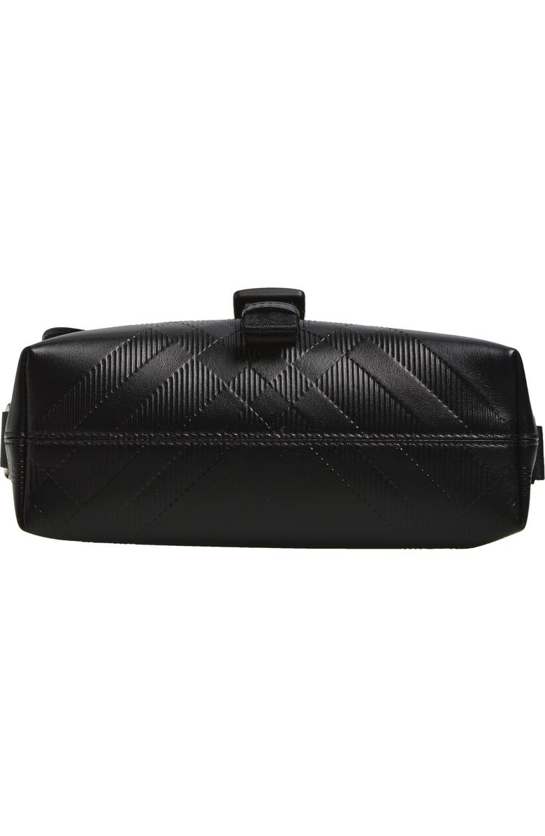Burberry Small Buckle Messenger Bag, Alternate, color, Black