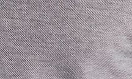 Hugo Boss Boss Stripe Collar Long Sleeve Cotton Piqué Polo In Gray
