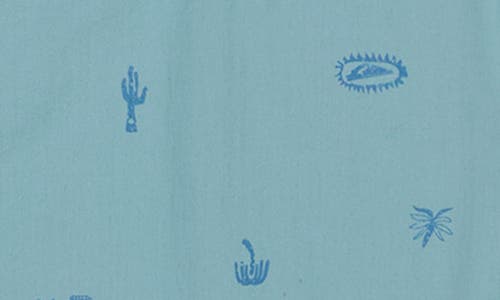 Quiksilver Kids' Apero Classics Short Sleeve Button-up Shirt In Jade Grey