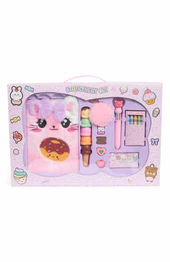 SIMPLE PLEASURES Kids' Sparkle Cat Stationary Set