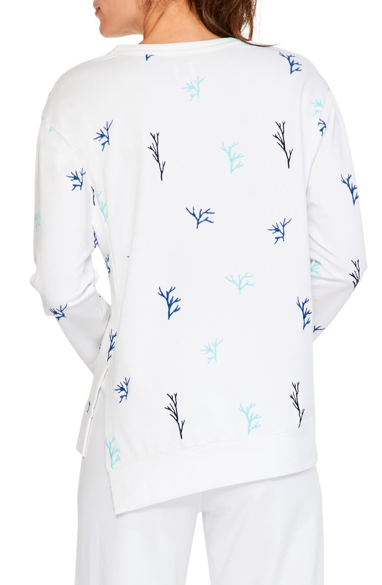 NIC+ZOE Coral Reef Knit Top, Alternate, color, 