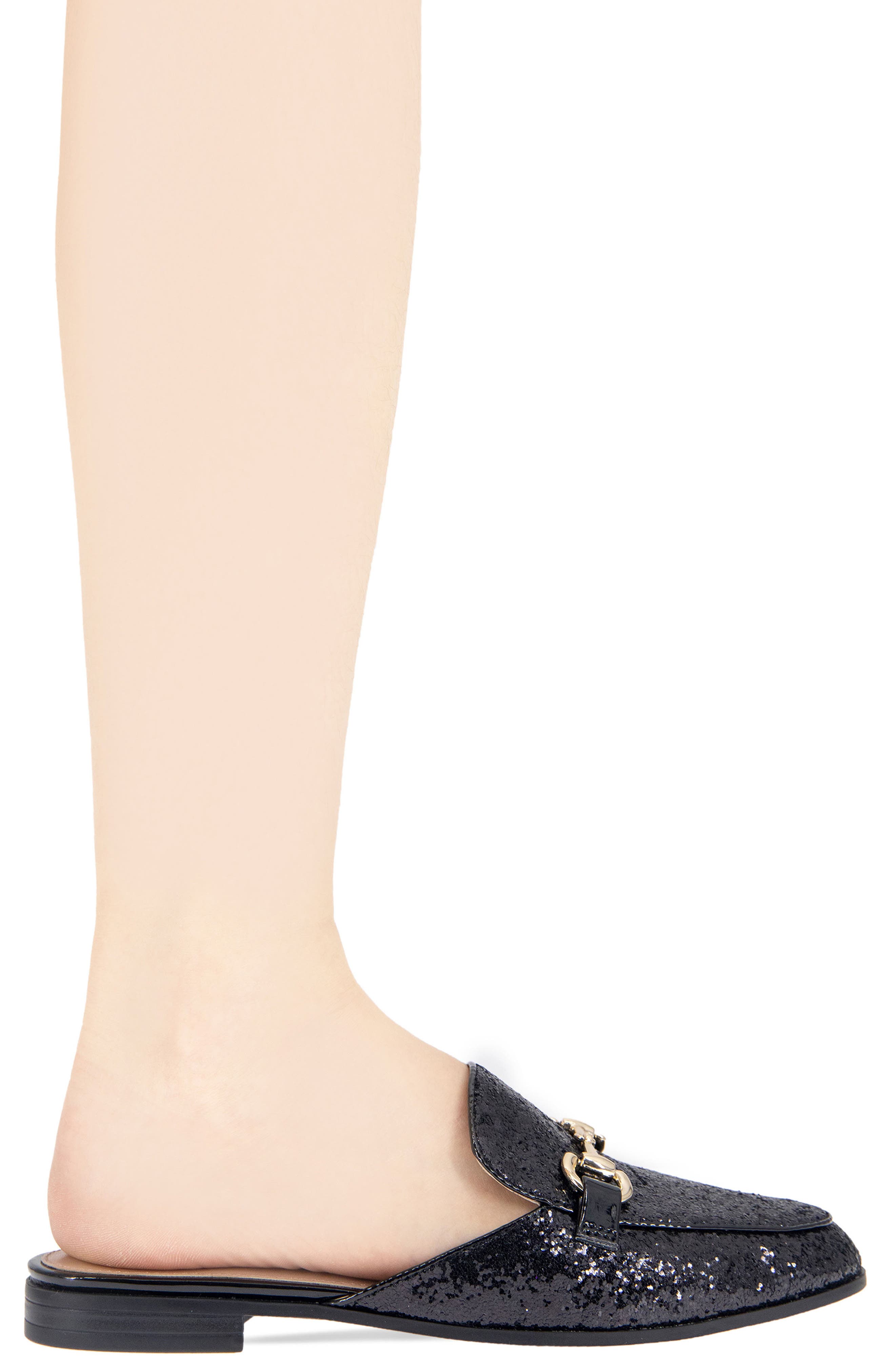 Zorie Bit Mule, Alternate, color, BLACK ROCK GLITTER
