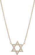 Adornia Cubic Zirconia Star of David Pendant Necklace