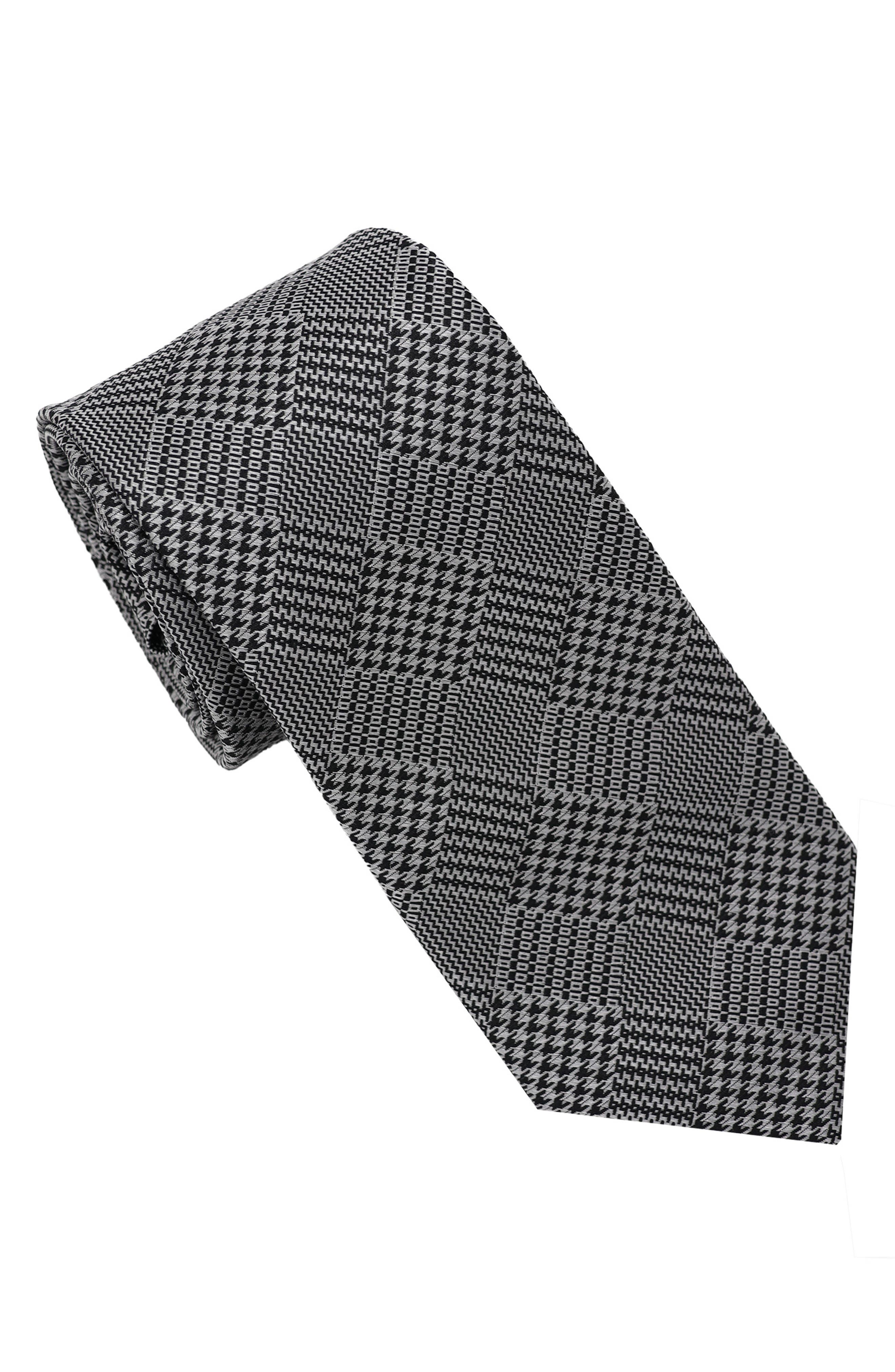 KARL LAGERFELD PARIS Plaid Print Tie