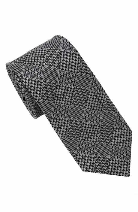KARL LAGERFELD PARIS Plaid Print Tie