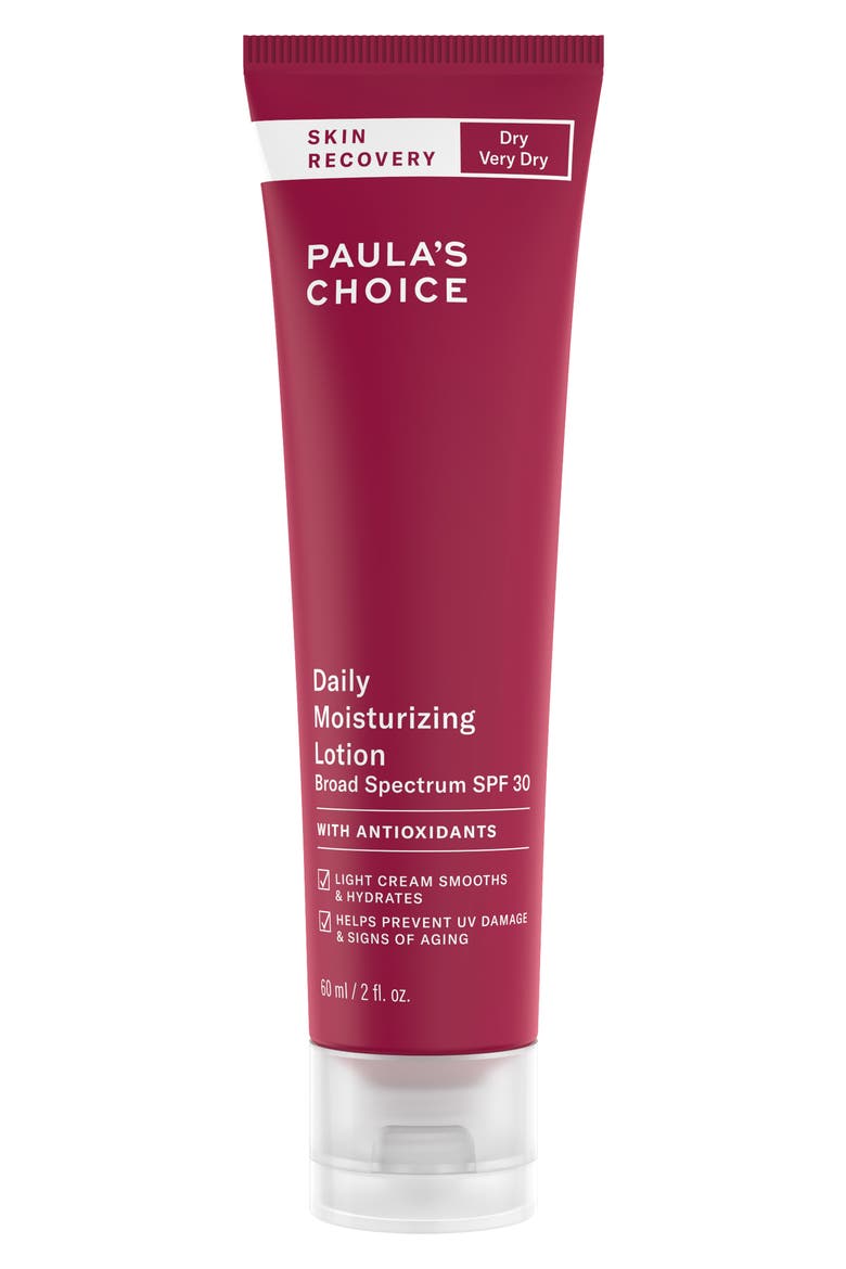 Skin Recovery Daily Moisturizing Lotion SPF 30, Main, color, NO COLOR