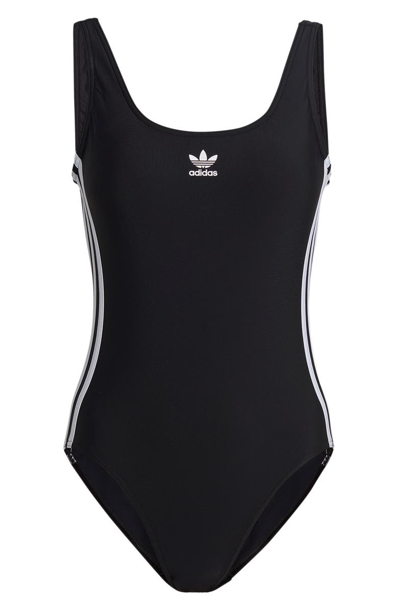 adidas Lifestyle One-Piece Swimsuit, Alternate, color,