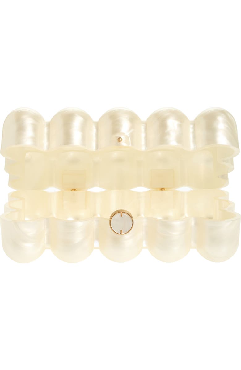 Cult Gaia The Bubble Acrylic Box Clutch, Alternate, color,